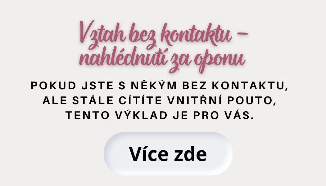 Vztah bez kontaktu výklad karet